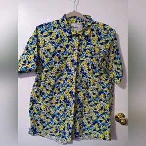 PDL Floral Button Down